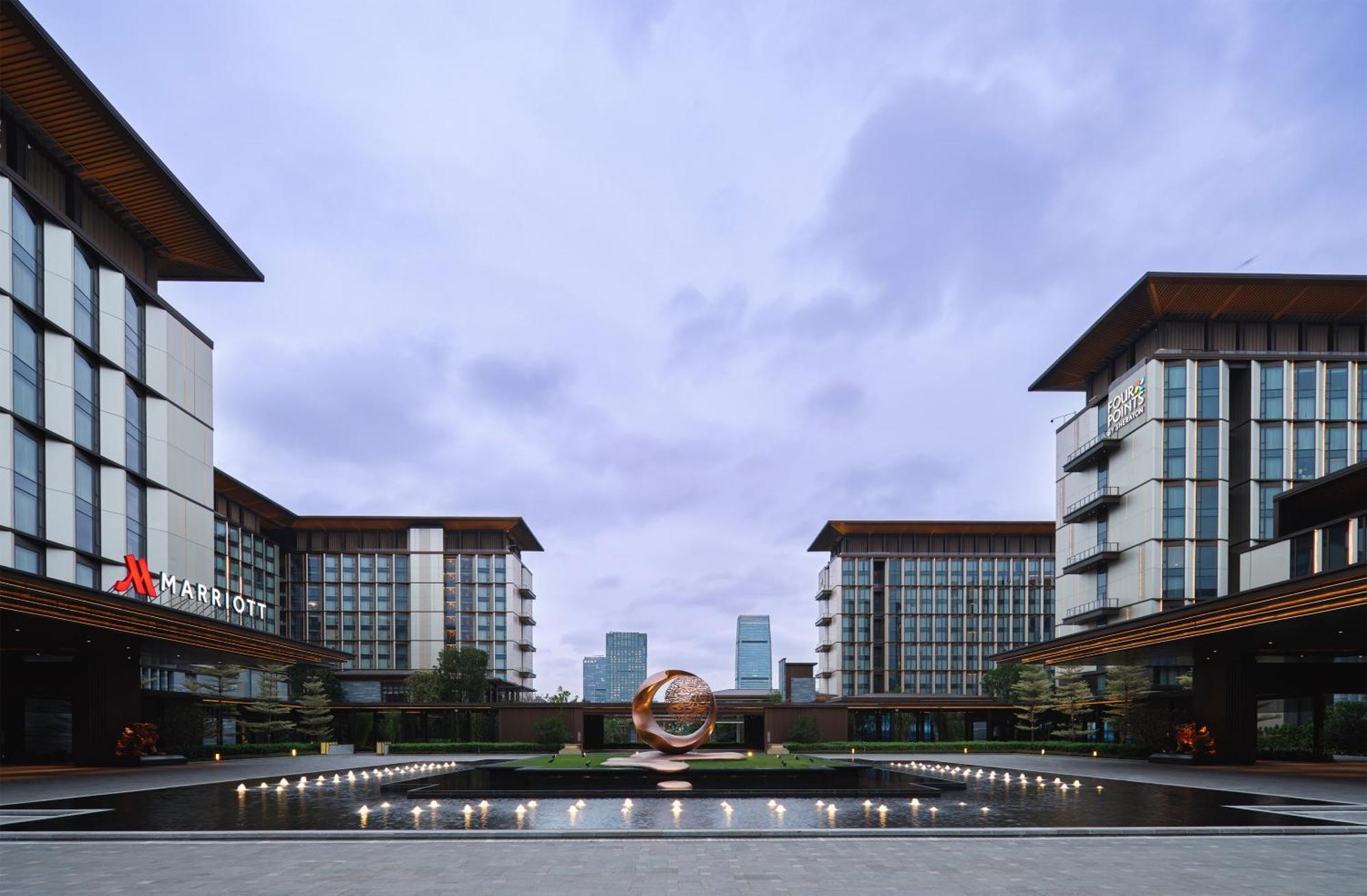 Guangzhou Marriott Hotel Baiyun Exterior foto