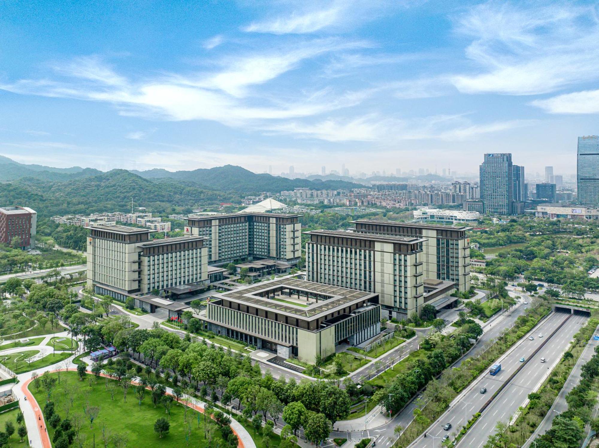 Guangzhou Marriott Hotel Baiyun Exterior foto