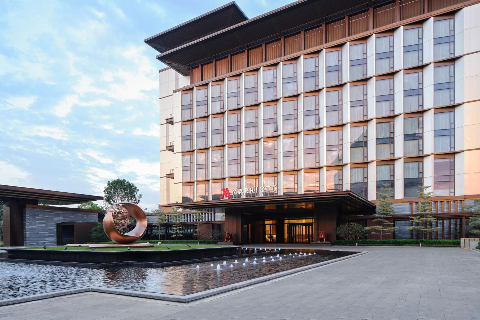 Guangzhou Marriott Hotel Baiyun Exterior foto